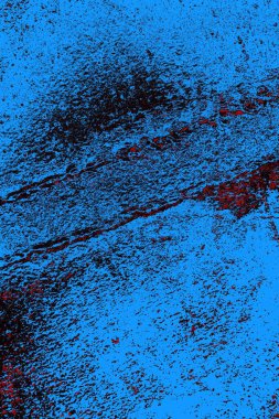 Çizik ve çatlaklarla metal doku