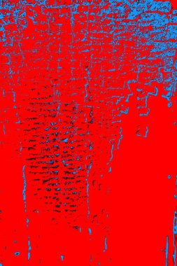 Kırmızı ve mavi renkli grunge duvar dokusu arkaplanı