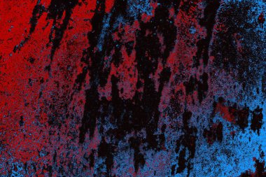 Çizik ve çatlaklarla metal doku