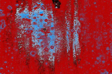 kırmızı, mavi ve siyah grunge duvar dokusu arkaplanı