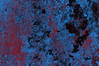 Çizik ve çatlaklarla metal doku