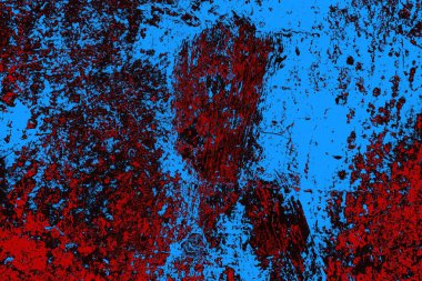 Çizik ve çatlaklarla metal doku