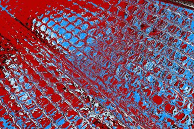 kırmızı, mavi ve siyah grunge duvar dokusu arkaplanı 