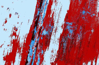 Çizik ve çatlaklarla metal doku