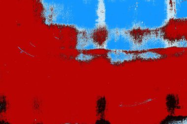 Çizik ve çatlaklarla metal doku