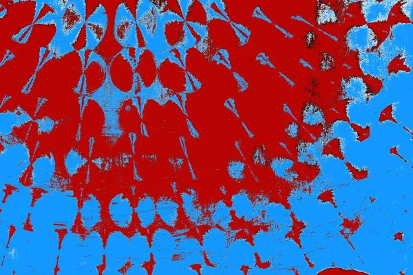 kırmızı, mavi ve siyah grunge duvar dokusu arkaplanı