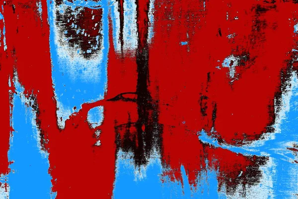 kırmızı, mavi ve siyah grunge duvar dokusu arkaplanı