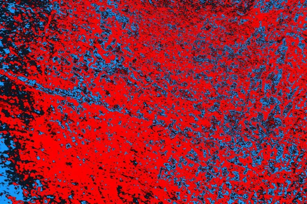 Kırmızı ve mavi renkli grunge duvar dokusu arkaplanı