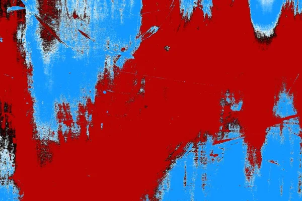 Fondo Textura Pared Grunge Color Rojo Azul Negro — Foto de Stock