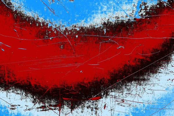 Çizik ve çatlaklarla metal doku