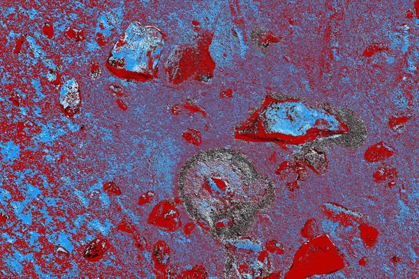 Duvar dokusu arkaplanı eski boyayla soyulmuş 