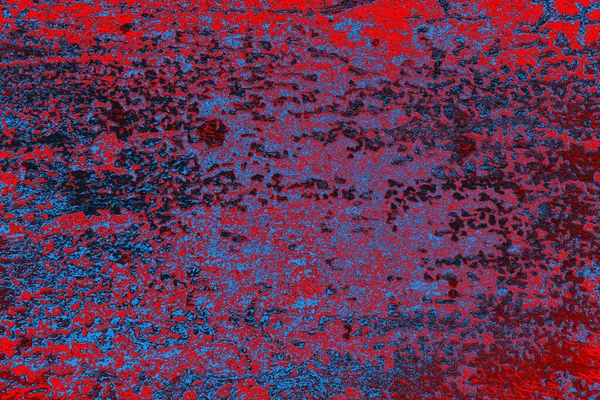 Kırmızı ve mavi renkli grunge duvar dokusu arkaplanı