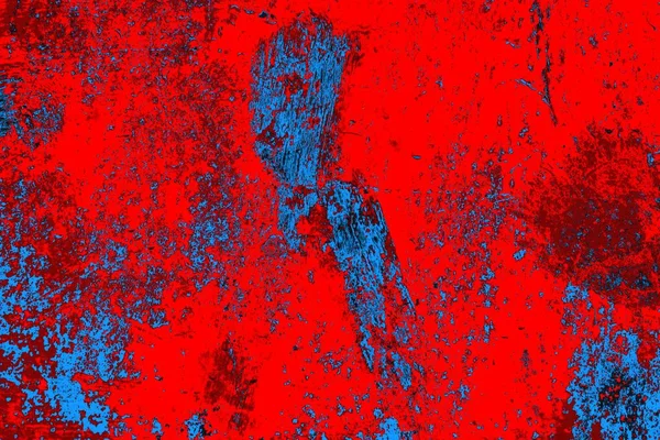 Kırmızı ve mavi renkli grunge duvar dokusu arkaplanı