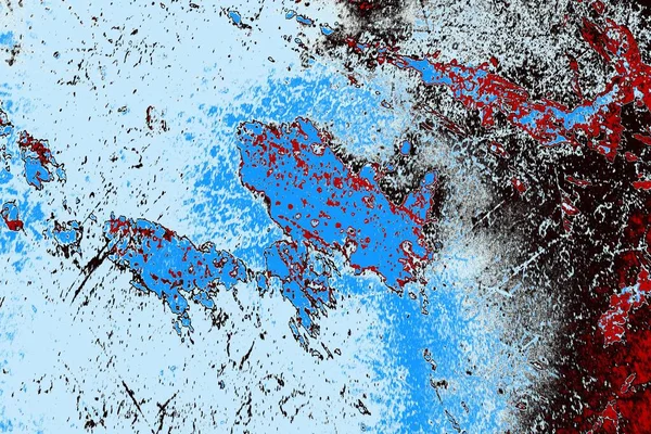 Duvar dokusu arkaplanı eski boyayla soyulmuş 