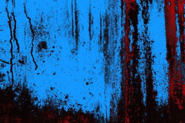 Çizik ve çatlaklarla metal doku