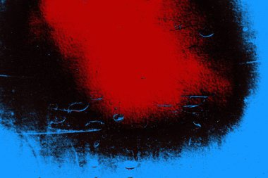 Çizik ve çatlaklarla metal doku