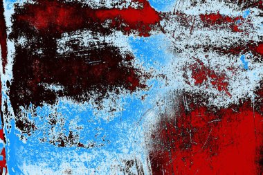 Duvar dokusu arkaplanı eski boyayla soyulmuş 