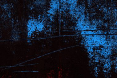 Koyu renkli ses, arka planda çatlaklar olan grunge duvar dokusu