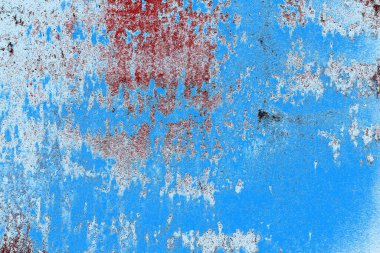 Çizik ve çatlaklarla metal doku