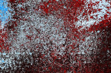 Çizik ve çatlaklarla metal doku