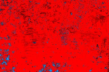 Kırmızı ve mavi renkli grunge duvar dokusu arkaplanı