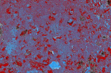 Duvar dokusu arkaplanı eski boyayla soyulmuş 