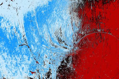 Duvar dokusu arkaplanı eski boyayla soyulmuş 