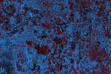 Çizik ve çatlaklarla metal doku