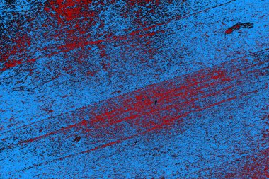 Çizik ve çatlaklarla metal doku