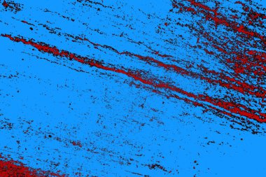 Çizik ve çatlaklarla metal doku