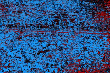 Çizik ve çatlaklarla metal doku