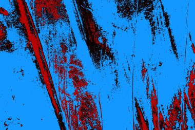 Çizik ve çatlaklarla metal doku