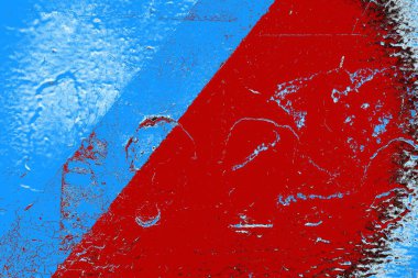 kırmızı, mavi ve siyah grunge duvar dokusu arkaplanı