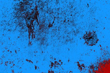 Çizik ve çatlaklarla metal doku