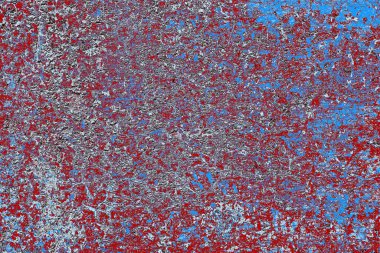 Çizik ve çatlaklarla metal doku