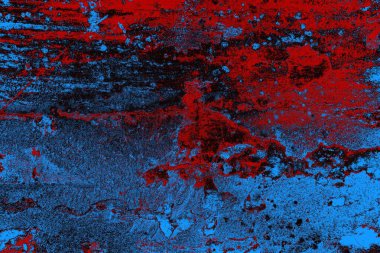 Çizik ve çatlaklarla metal doku