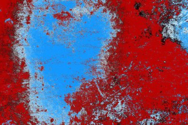 Çizik ve çatlaklarla metal doku