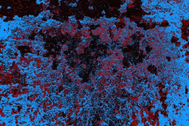 Çizik ve çatlaklarla metal doku