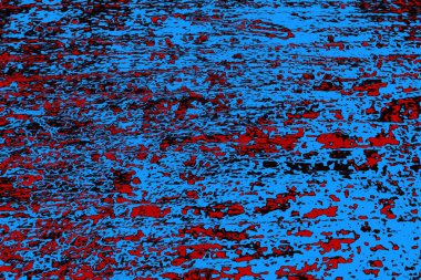 Çizik ve çatlaklarla metal doku