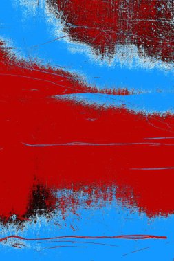 Çizik ve çatlaklarla metal doku