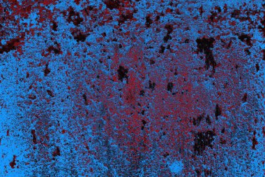 Çizik ve çatlaklarla metal doku