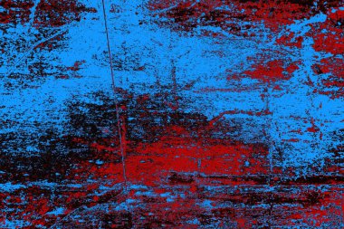 Çizik ve çatlaklarla metal doku