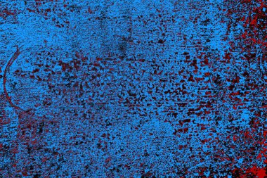 Çizik ve çatlaklarla metal doku