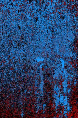 Çizik ve çatlaklarla metal doku