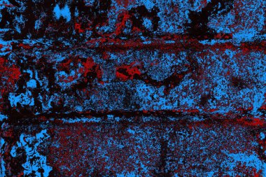 Çizik ve çatlaklarla metal doku