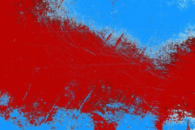 Çizik ve çatlaklarla metal doku