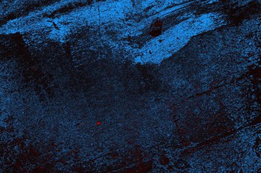 Koyu renkli ses, çatlak ve arkaplanı su sıçratan grunge duvar dokusu