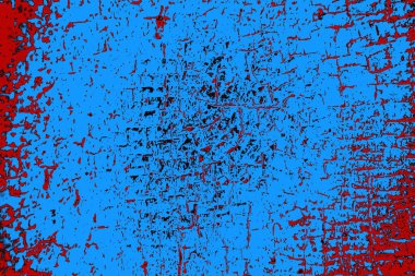 Çizik ve çatlaklarla metal doku