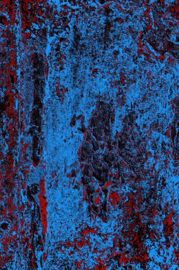 Çizik ve çatlaklarla metal doku