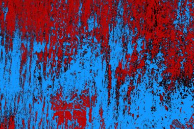 Çizik ve çatlaklarla metal doku